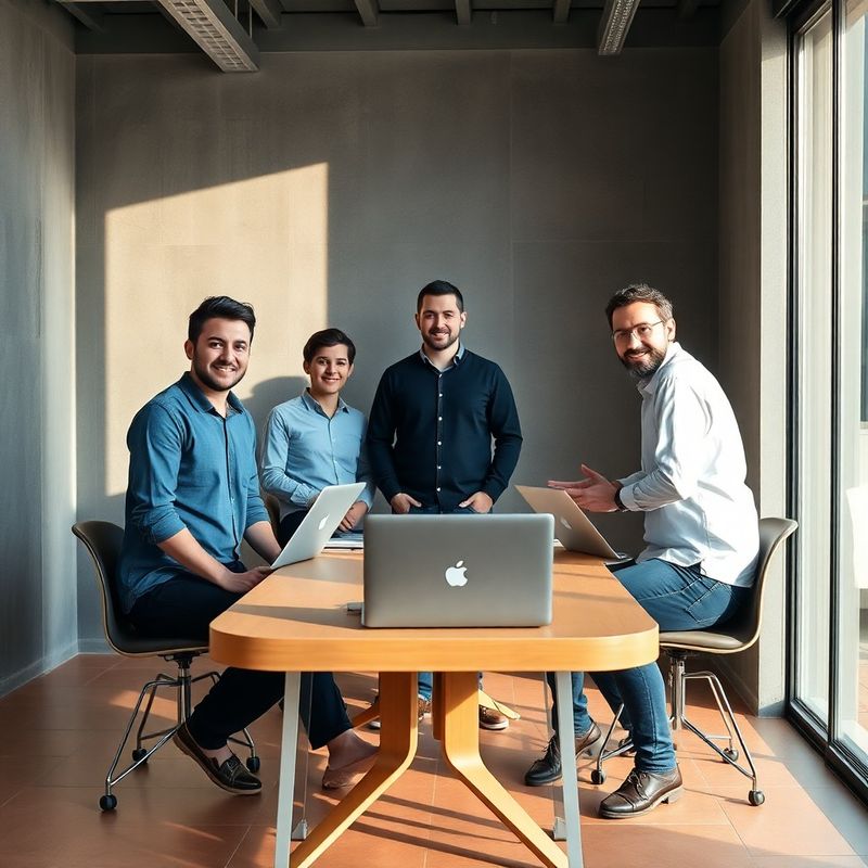 Equipo de ingeniería de Torres & López en su oficina de Madrid
